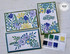 Triple Slim Layering Stencil - In the Garden