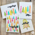 Create-in-Quads Layering Stencil - Peaceful Pines