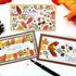 Triple Slim Layering Stencil - Falling For You + Clear Stamp Add-Ons