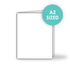 Heavyweight A2 Card Bases Sugar Cube (Side Fold)