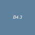 OLO Brush Half - B4.3 Vintage Blue
