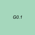 OLO Brush Half - G0.1 Jadeite Glass