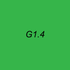 OLO Brush Half - G1.4 Spearmint