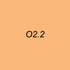 OLO Brush Half - O2.2 Cantaloupe