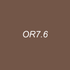 OLO Brush Half - OR7.6 Light Walnut