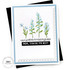 Handmade greeting card with flowers on it and mom, you're the best sentiment on it with cardstock in background.