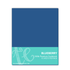 Graphic of blueberry Taylored Expressions premium cardstock pack, which is a dark blue color.
