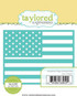 American Flag Cutting Plate Die