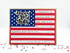 American Flag Cutting Plate Die