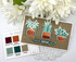 Knock On Wood Background Stamp