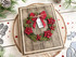 Knock On Wood Background Stamp