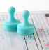 Super Strong Teal Magnets (Set of 2)