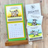 Square Calendar Cards - Moo-la-la