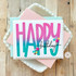 Big Happy Cling & Clear Stamp Combo