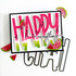 Big Happy Cling & Clear Stamp Combo