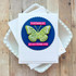 Mini Strips Stamp - Fluttering By