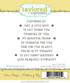 Mini Strips Stamp - Fluttering By