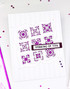 Mini Strips Stamp - Fluttering By