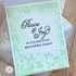 Vintage Sprigs Background Stamp