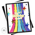 Create-in-Quads Layering Stencil - Totally Rad
