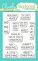 Sneak a Peek Sentiments Stamp Set