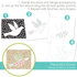 Peaceful Dove Stamp & Stencil Combo