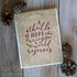A Thrill of Hope Split Stamp