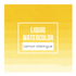 TE Liquid Watercolor - Lemon Meringue