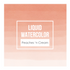 TE Liquid Watercolor - Peaches 'n Cream