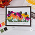 Handmade greeting card with pierced grid and flowers on it with the world needs more people like you sentiment on it with crafting materials in background. Handmade greeting card with pierced grid and flowers on it with the world needs more people like you sentiment on it with crafting materials in background.