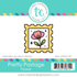 Pretty Postage Stamp - Flower
