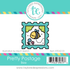 Pretty Postage Stamp - Bee