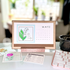 Square Calendar Cards - Birth Flowers