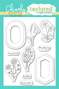 Framed Flowers Stamp Set