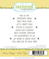Mini Strips Stamp - Mix Tape