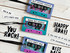Mini Strips Stamp - Mix Tape