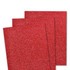 Image of Glitter Cardstock - Cherry Pop which is a red color.