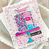 Cake Walk Stencil & Clear Stamp Combo