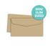 Mini Slim Envelopes - Toffee