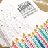 Birthday Candles Die Set