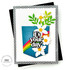 Zigs & Zags 6x6 Background Stamp