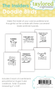 Graphic of packaging of insiders, sentiments for the inside of cards, with bird theme for paper crafting.