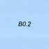 OLO Brush Half - B0.2 Forget-me-not