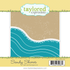 Sandy Shores Split 6x6 Background Stamp