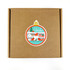 A cardboard box with Advent Calendar Sticker on it for preorders for 2025.