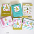 Handmade greeting cards with presents and trees on them with various Christmas sentiments on each. Handmade greeting cards with presents and trees on them with various Christmas sentiments on each.
