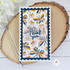 Fluttering Friends 6x6 Background Stamp