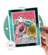 Pixie Petals Background Stamp