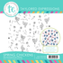 Spring Chickens 6x6 Background Stamp