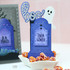 Handmade treat box with ghost on it and boo sentiment with ima goner sentiment on it.